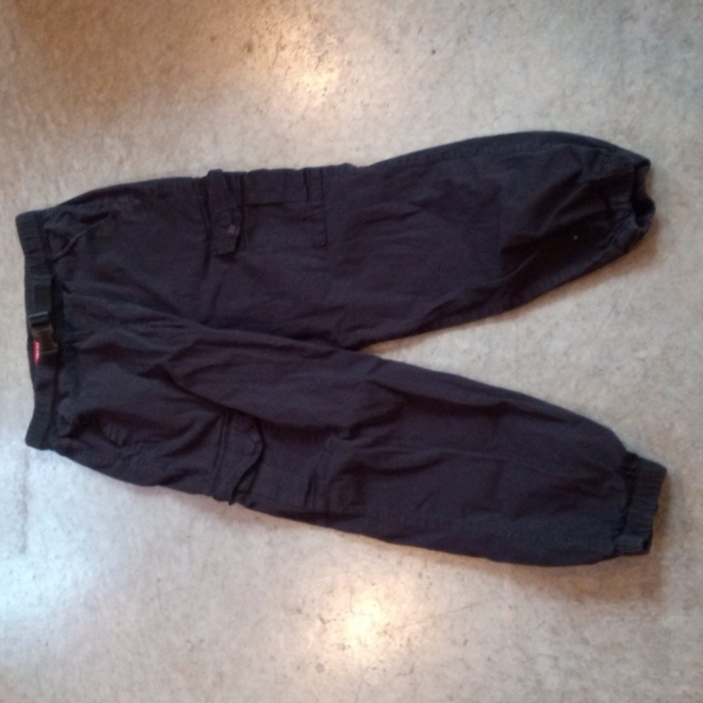 Y2K Unionbay Black Cargo Joggers Pants juniors 3